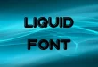 Liquid Font