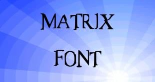 Matrix Font