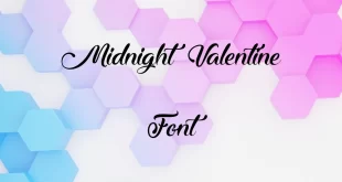 Midnight Valentine Font