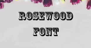 Rosewood Font