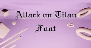 Attack on Titan Font