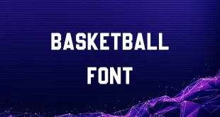 Basketball Font