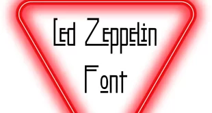 Led Zeppelin Font