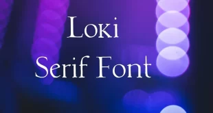 Loki Serif Font