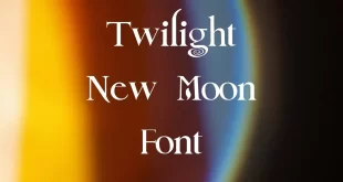 Twilight New Moon Font