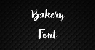 Bakery Font