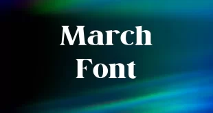 March Font