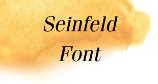 Seinfeld Font