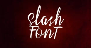 Slash Font