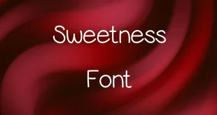 Sweetness Font