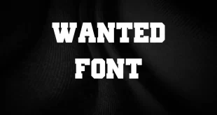 Wanted Font