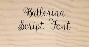 Ballerina Script Font