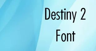 Destiny 2 Font