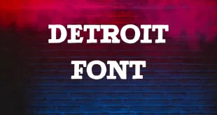 Detroit Font