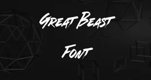 Great Beast Font