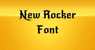 New Rocker Font