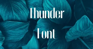 Thunder Font