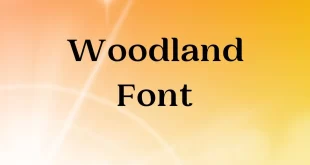 Woodland Font