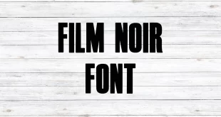 Film Noir Font