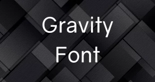 Gravity Font