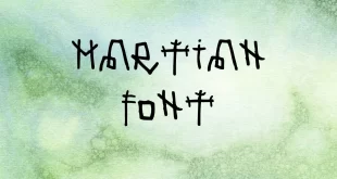 Martian Font