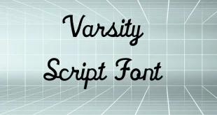 Varsity Script Font