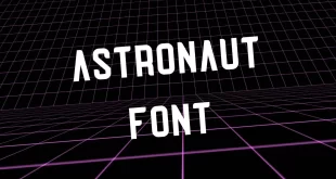 Astronaut Font