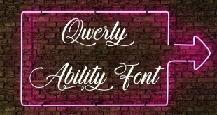 Qwerty Ability Font