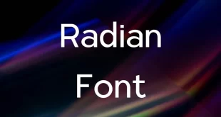 Radian Font