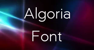 Algoria Font