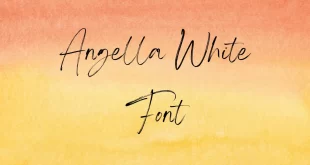 Angella White Font