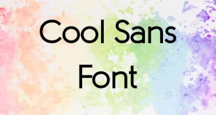 Cool Sans Font