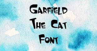 Garfield the Cat Font