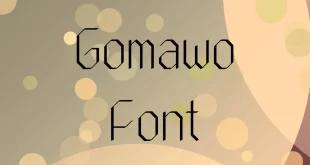 Gomawo Font