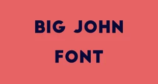 Big John Font