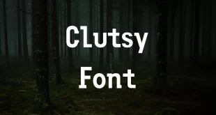 Clutsy Font