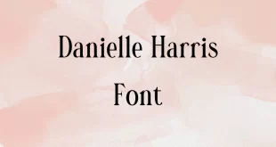 Danielle Harris Font