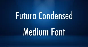 Futura Condensed Medium Font