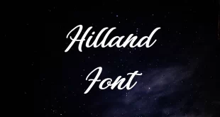 Hilland Font