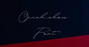 Oprah Show Font