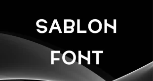 Sablon Font