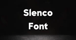 Slenco Font