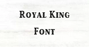 Royal King Font