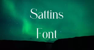 Sattins Font