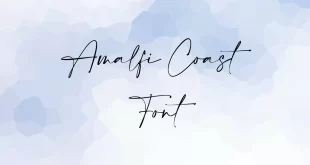 Amalfi Coast Font