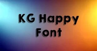 KG Happy Font