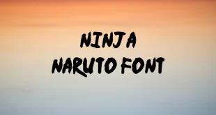 Ninja Naruto Font