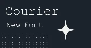 Courier New font