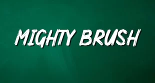 Mighty Brush Font