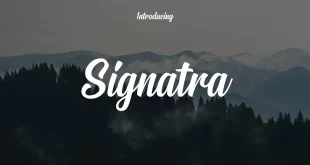 Signatra Font